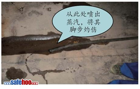 切斷閥門關(guān)閉不嚴(yán)導(dǎo)致蒸汽灼燙事故