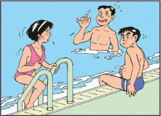 防溺水安全教育漫畫圖集 - gcsyxx102 - 莞城實驗小學一（2）班