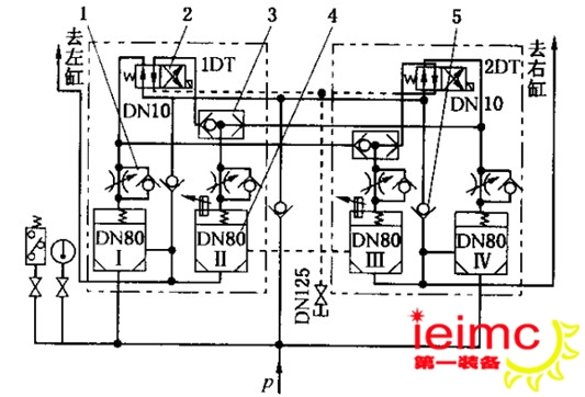 原油壓機液壓系統原理圖
