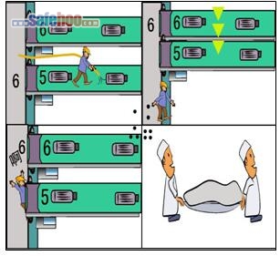 站位不知險 性命赴黃泉