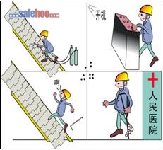 操作工粗心大意，左腳被鏈板卷進(jìn)