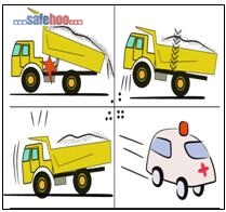 汽車油管崩裂，二人頭部受傷