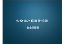 部門、班組安全標(biāo)準(zhǔn)化培訓(xùn)