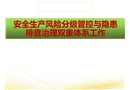 安全生產風險分級管控與隱患排查治理雙重體系工作課件