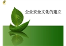 企業(yè)安全文化的建立培訓(xùn)