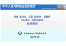 GB18218、GB 36894、GBT 37243、GB18265標準解讀
