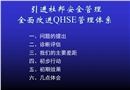 引進杜邦安全管理全面改進QHSE管理體系