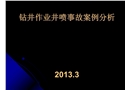 鉆井作業(yè)井噴事故案例分析