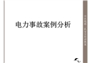 電力安全事故典型案例分析實例