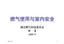燃?xì)馐褂门c室內(nèi)安全