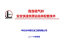 高含硫氣井安全快速優(yōu)質鉆完井配套技術