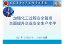 化工企業主要負責人培訓課件
