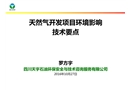天然氣開發(fā)環(huán)境影響評(píng)價(jià)評(píng)價(jià)技術(shù)要點(diǎn)