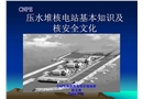 壓水堆核電站基本構成及核安全文化