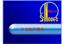 中石化《安全生產(chǎn)禁令》培訓課件