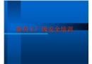 新員工廠級安全培訓