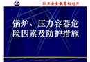 鍋爐、壓力容器危險(xiǎn)因素及防護(hù)措施