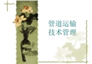 管道運(yùn)輸技術(shù)管理