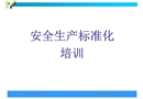 冶金工貿(mào)企業(yè)安全生產(chǎn)標(biāo)準(zhǔn)化培訓(xùn)課件