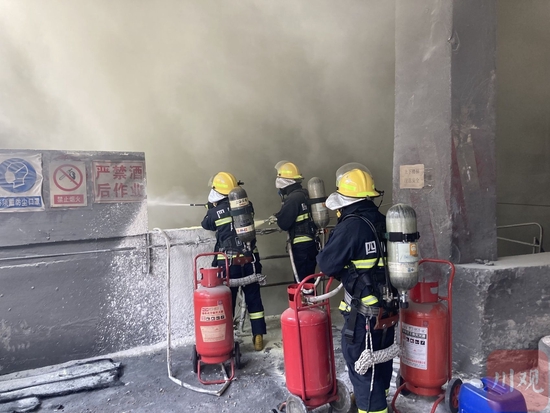 四川汶川阿壩鋁廠發生火災 致1死1傷