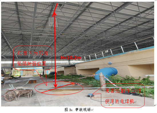 橫瀝鎮2021年“5?23”一般高處墜落事故調查報告