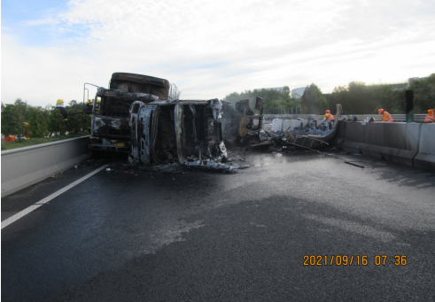 陽西縣“9·16”沈海高速公路一般交通事故調查報告