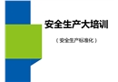 安全生產大培訓（安全標準化）