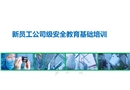 新員工公司級安全教育基礎培訓