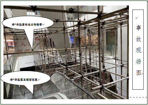 巫山龍門FM廣場某精品館“6.26”一般高處墜落事故調查報告