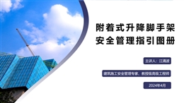 附著式升降腳手架安全管理指引圖冊宣貫班課件