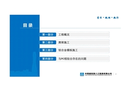 中建住宅項目鋁模+爬架全工序施工總結(jié)