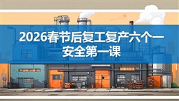 春節(jié)后復(fù)工復(fù)產(chǎn)安全第一課”六個一“培訓(xùn)