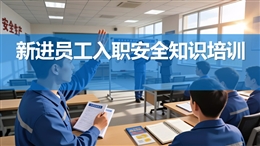 新進員工入職安全知識培訓