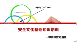 安全文化基礎知識培訓