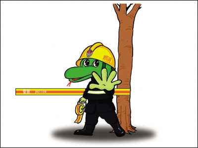 邯鄲自創(chuàng)消防12生肖各展其能