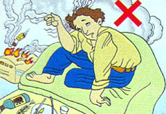 中小學(xué)生消防安全漫畫