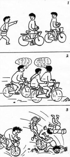 載人時聊天 摔下車受傷