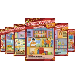 危化品儲存倉庫安全管理“六必須”宣教掛圖