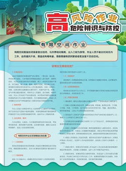 高風險作業危險辨識與防控