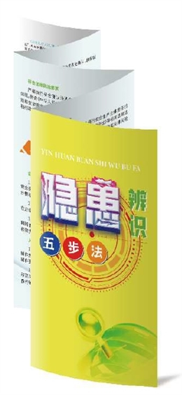 隱患辨識五步法折頁